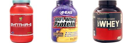 Whey proteins are the most popular choice, but not the only choice.