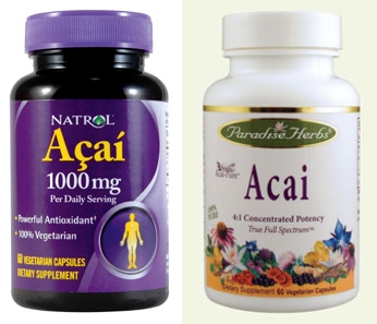 Buy Acai from companies who specialize and have experience in making supplements.