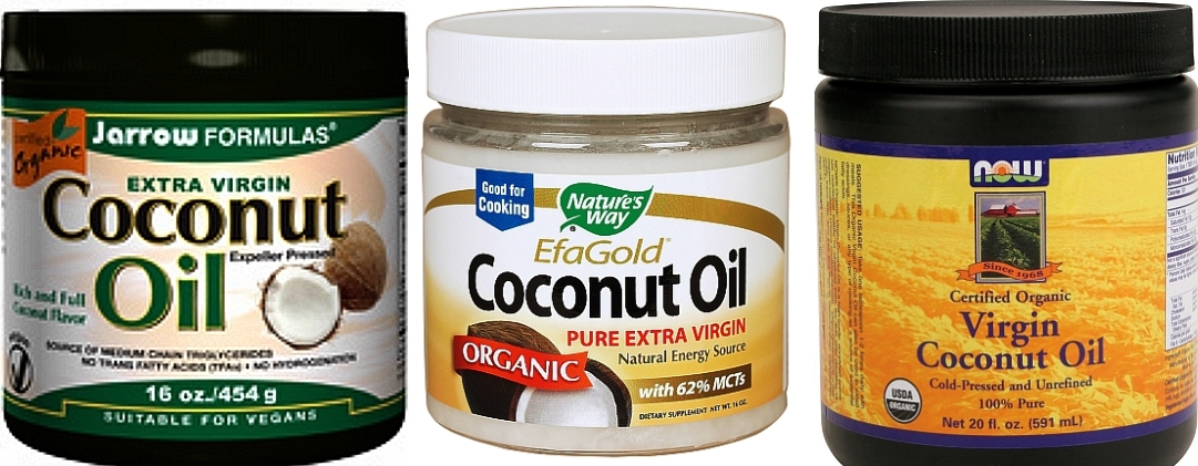 Top-selling coconut oils (click on image to see these and others)