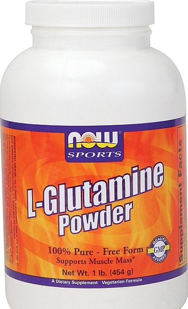 A best-selling glutamine powder from NOW Foods.